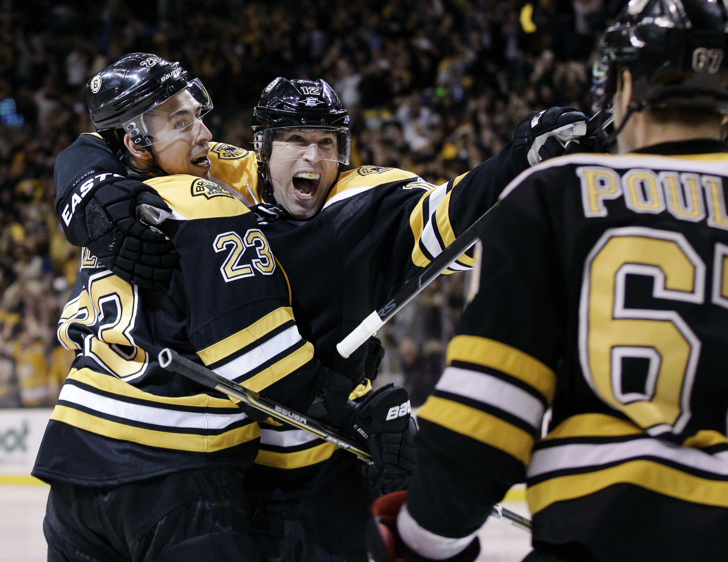 Även Nicklas Bäckströms Washington fick se sig besegrat av Boston på bortaplan. Även Nicklas Bäckströms Washington fick se sig besegrat av Boston på bortaplan.