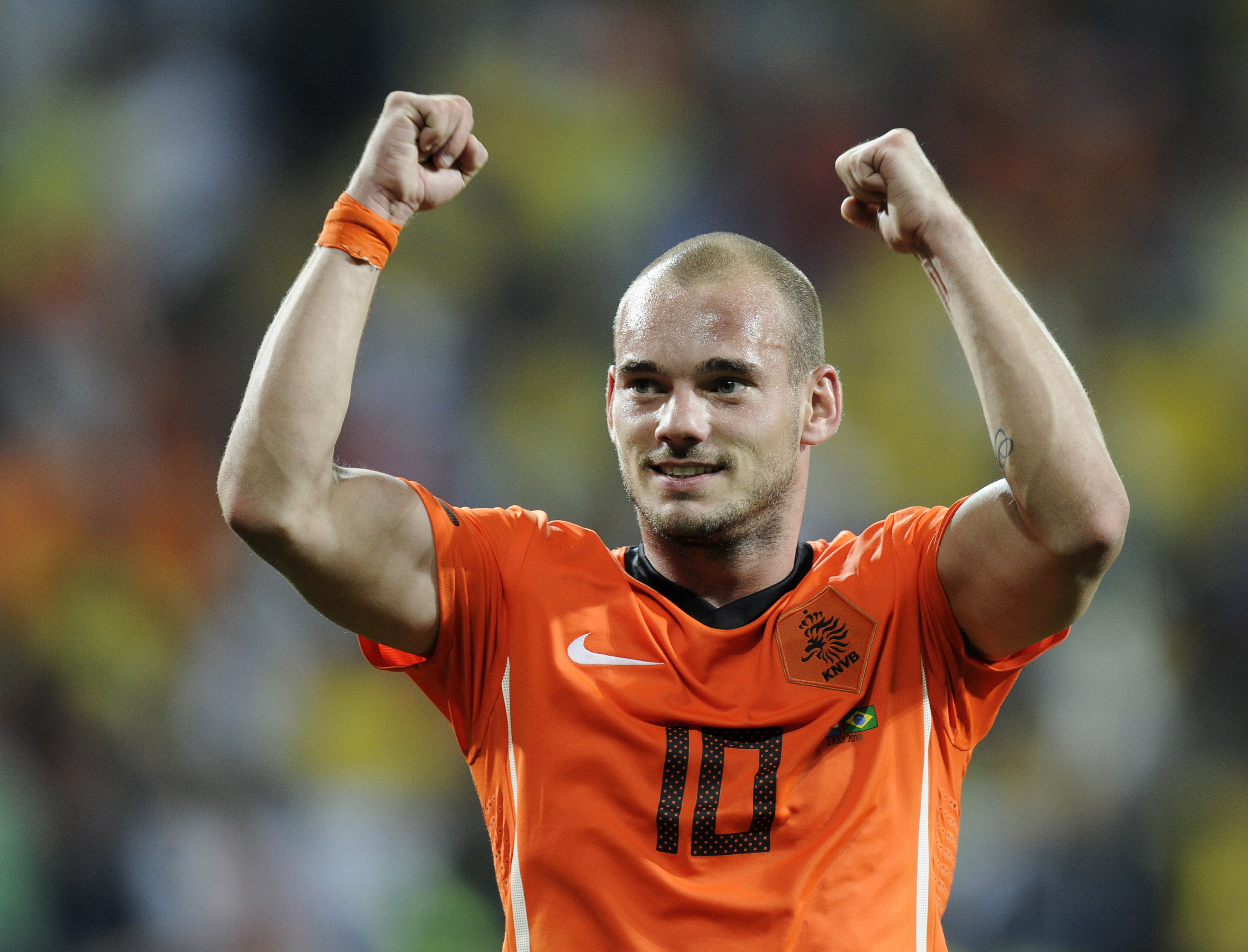 Sneijder stor hjälte Holland.