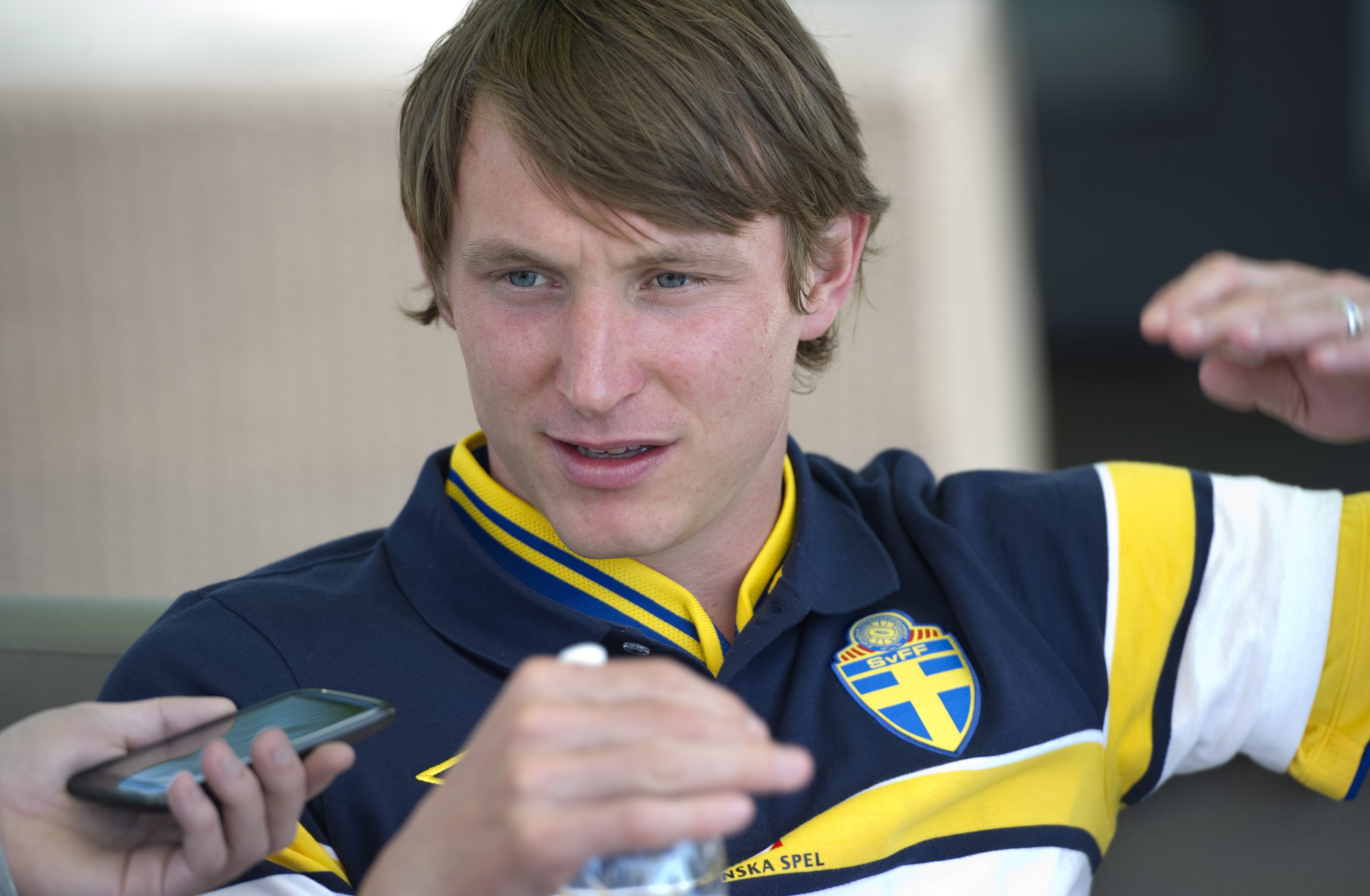 Kim Källström gör sin första öppningsmatch i ett mästerskap mot Ukraina i kväll.