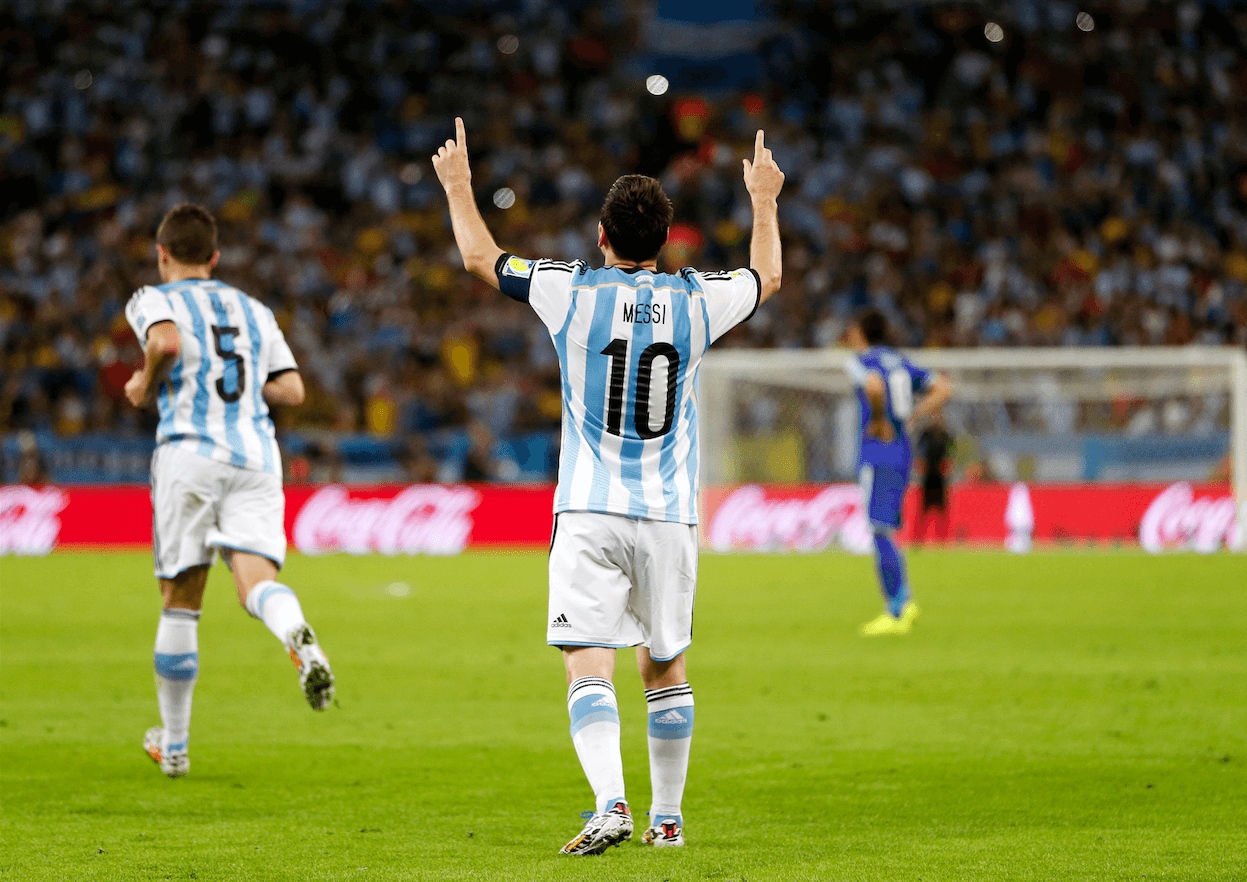 I VM 2014 gick det bättre för Argentina. I VM 2014 gick det bättre för Argentina.