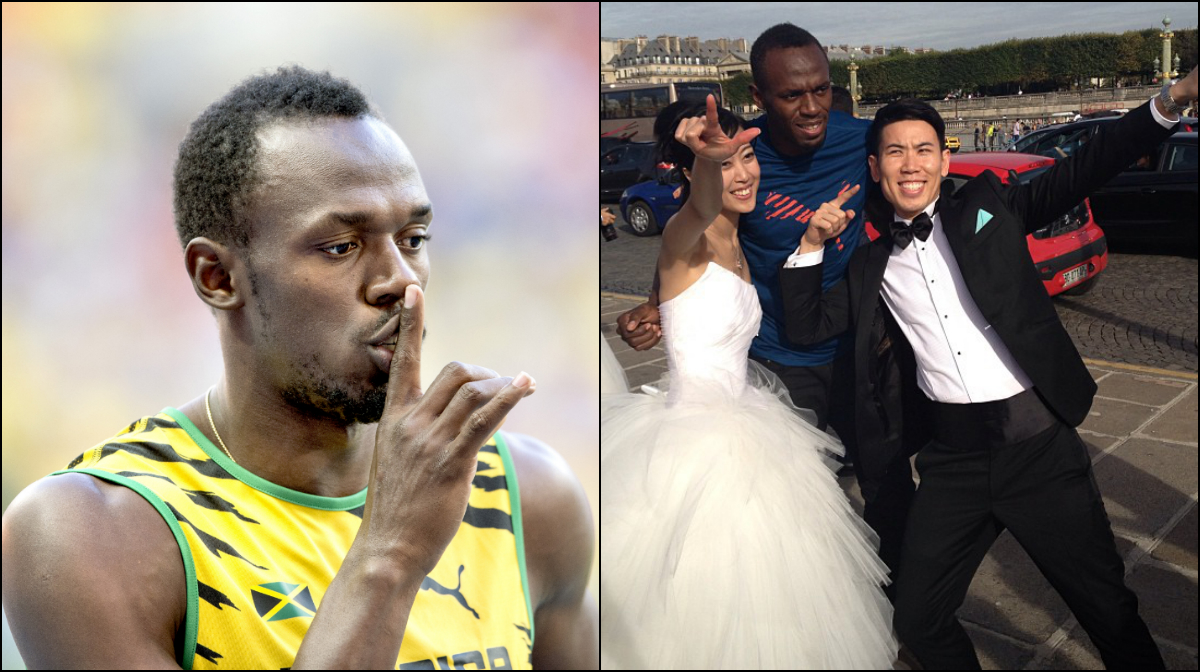 världens snabbaste, Bröllop, Paris, instagram, Usain Bolt