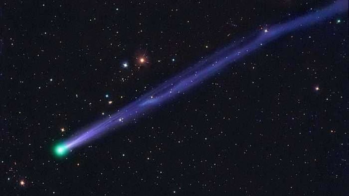 Under fredagskvällen och natten kommer du kunna se kometen 45P/Honda-Mrkos-Pajdušáková.