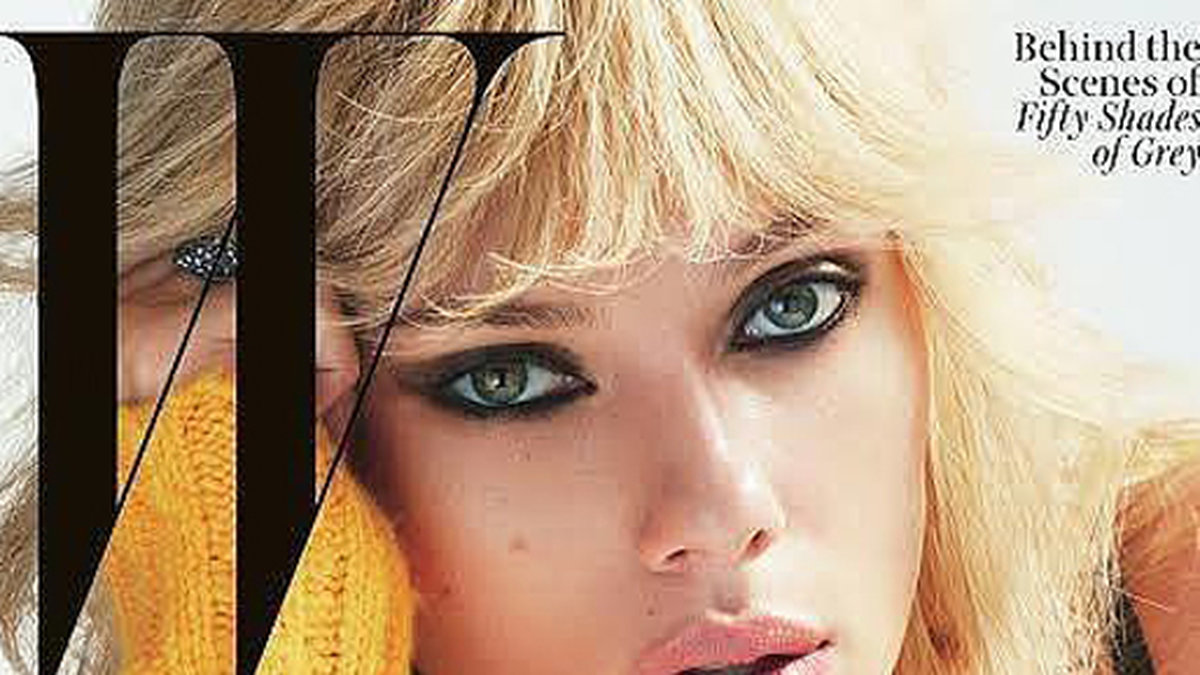 Scarlett Johansson på omslaget till W.