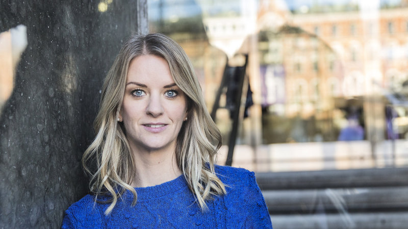 Maria Landeborn på Danske Bank. Arkivbild.