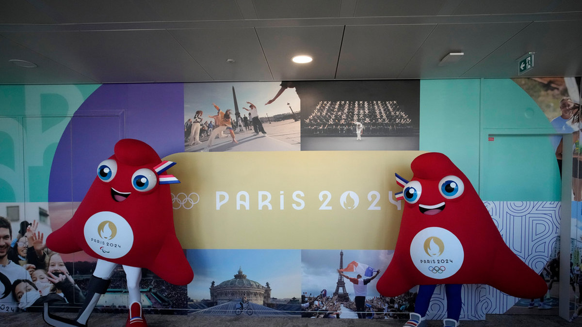 De officiella maskotarna för Paralympics och OS i Paris 2024 presenterades tidigare i november. Maskoten för Paralympics har en synlig funktionsvariation – för första gången. Arkivbild.