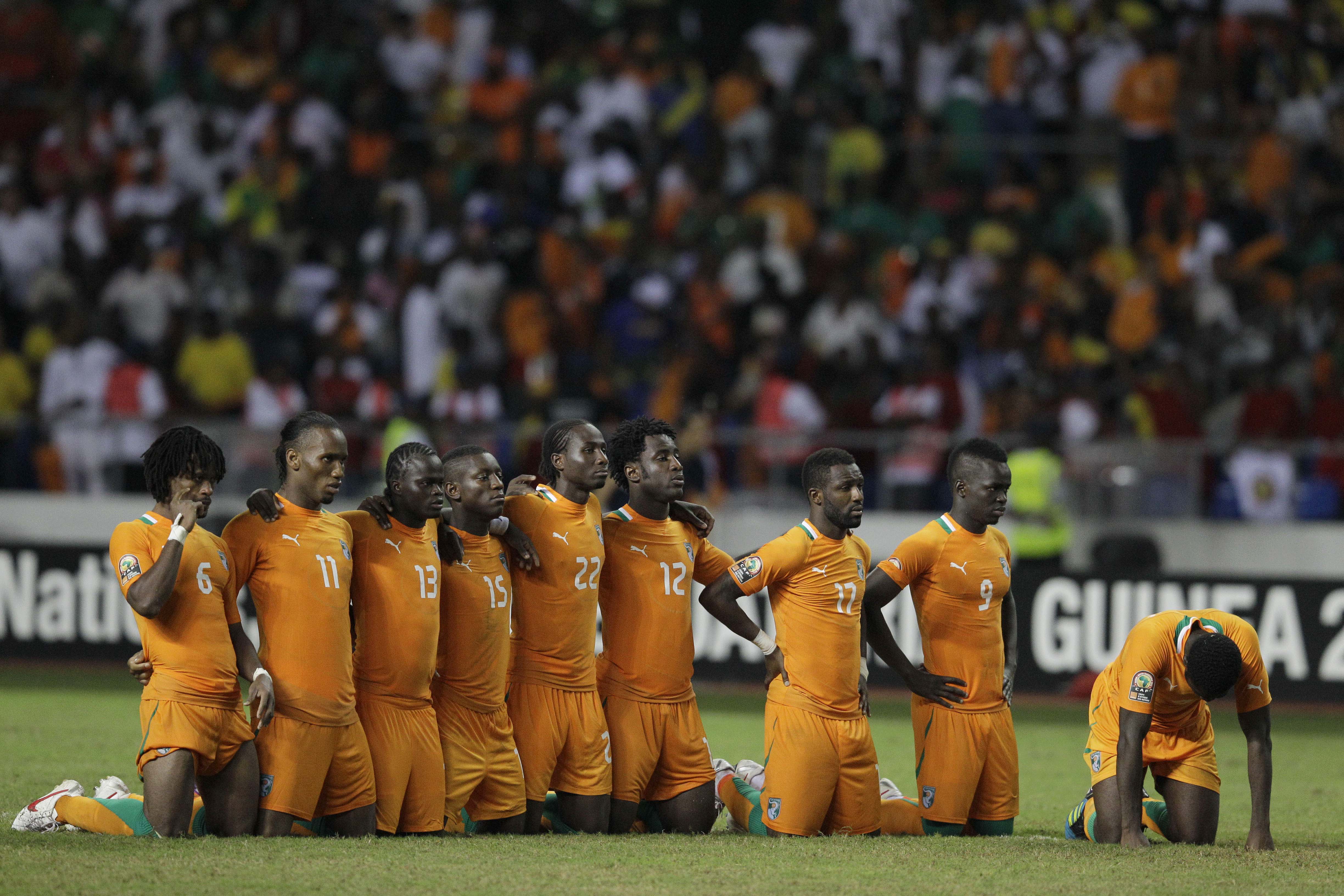 Trots att de har kontinentens bästa trupp fick Elfenbenskusten inte till det. De har inte vunnit turneringen sen 1992. 