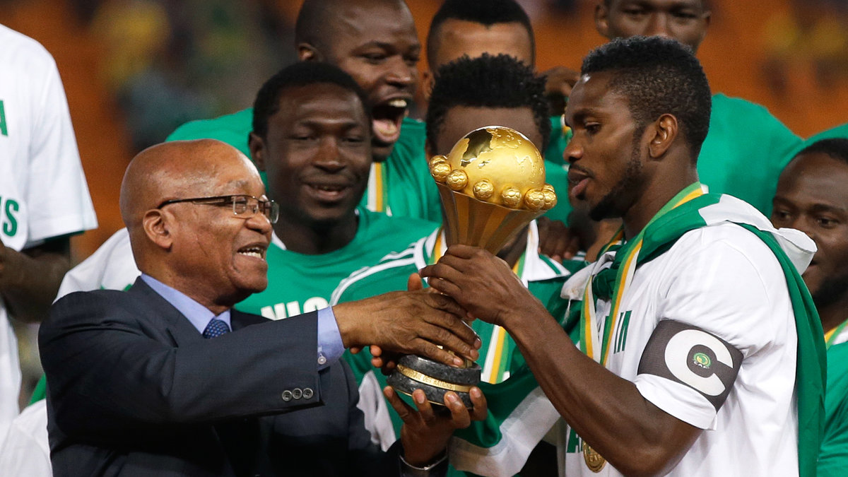 De fick se Nigeria vinna Afrikanska mästerskapen. 