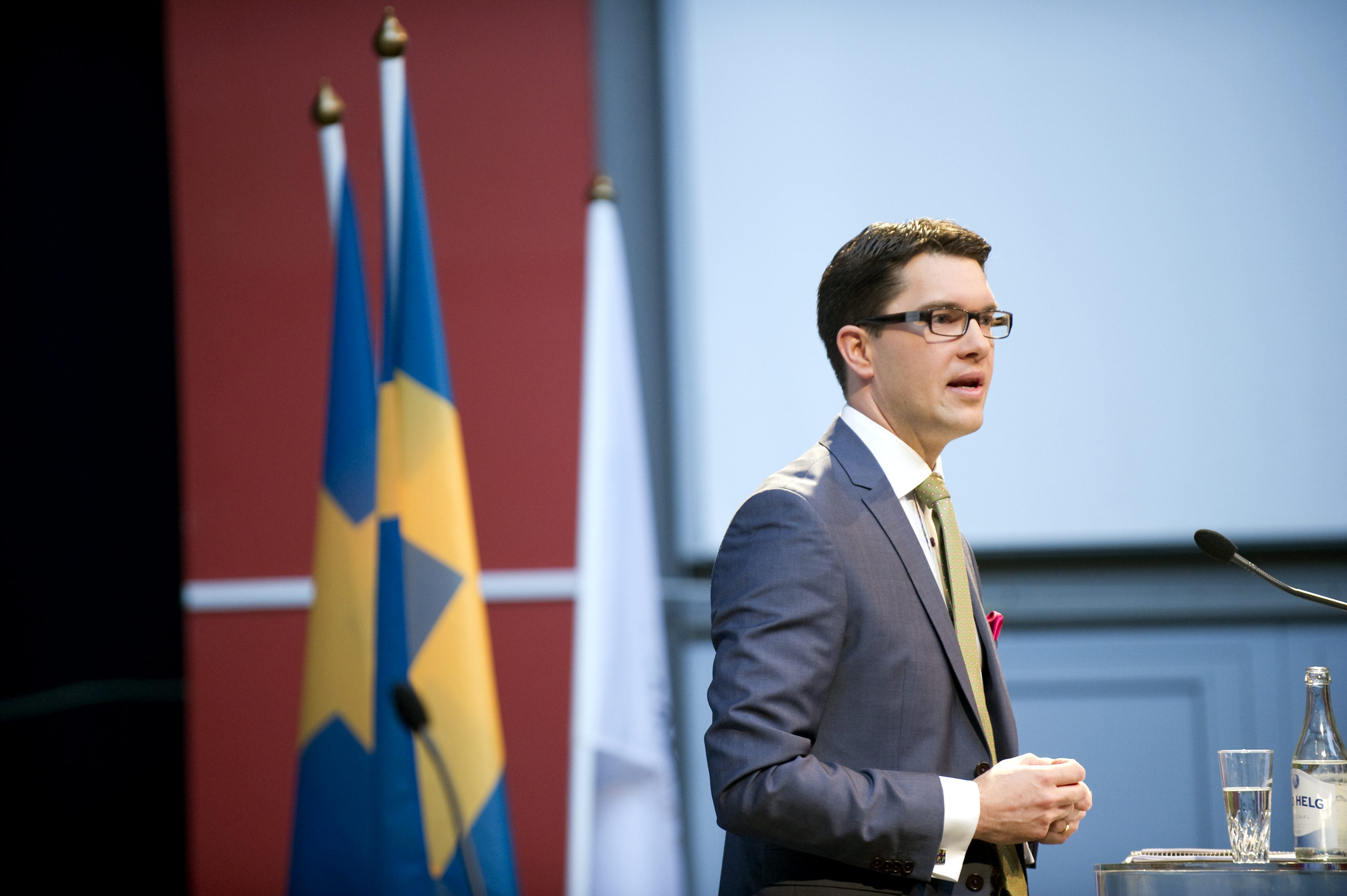 SD:s partiledare Jimmie Åkesson har tidigare kritiserat sina partikollegor i Södertälje för att vara för invandrarvänliga.