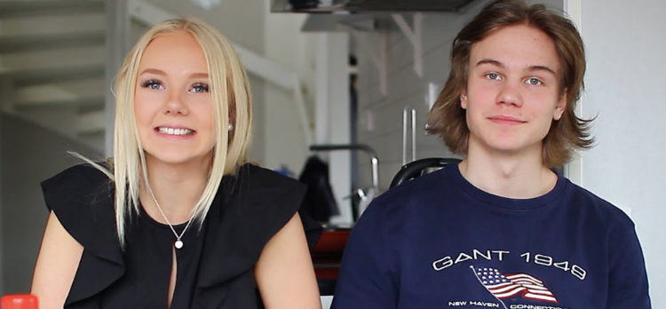 Linn Ahlborg och Filip Ekdahl Linn Ahlborg och Filip Ekdahl