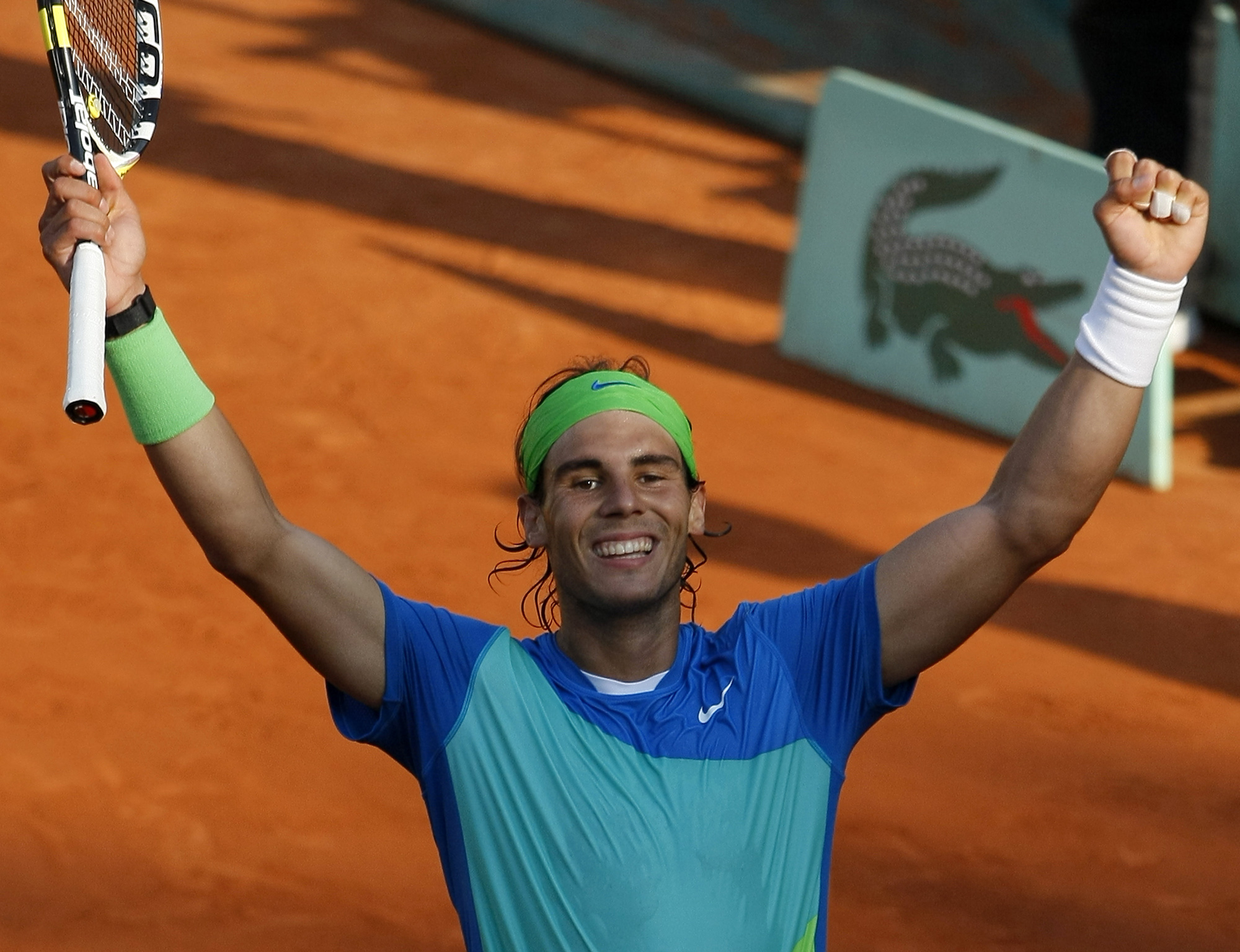 Rafael Nadal är klar för final i Franska Öppna mot Robin Söderling.