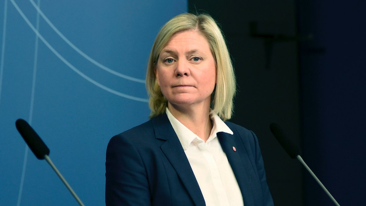 Magdalena Andersson är finansminister. 