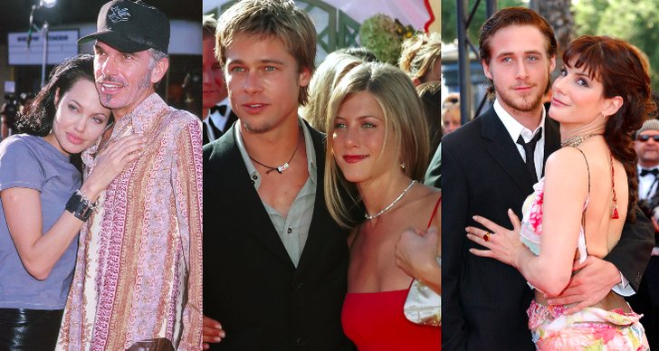 Jennifer Aniston, Angelina Jolie, Madonna, Brad Pitt