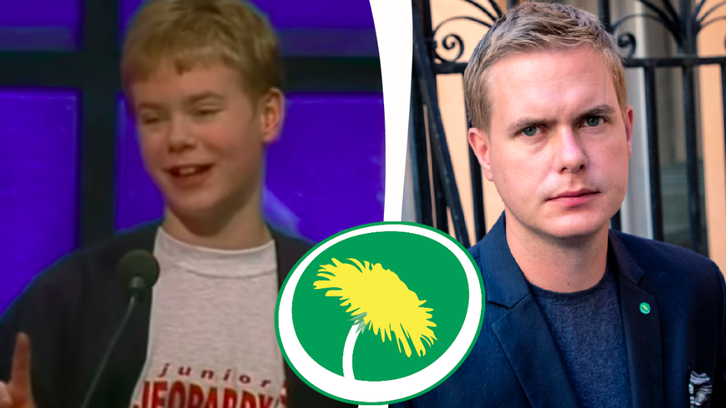 Gustav Fridolin var med i Junior-Jeopardy som 11-åring