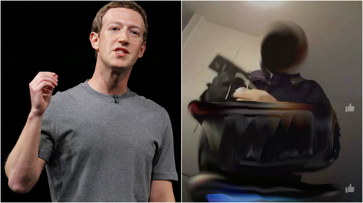 Mark Zuckerberg, Uppsala, sända live, Facebook