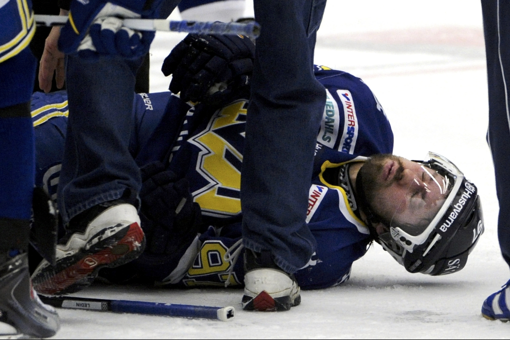 HV-spelaren skadade korsbandet i en match mot Timrå.
