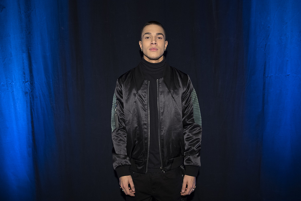 Liamoo vid pressträffen för Melodifestivalen 2018 Liamoo vid pressträffen för Melodifestivalen 2018