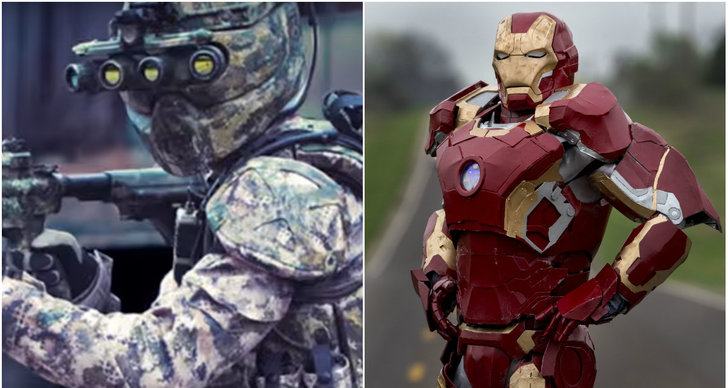 Superdräkt, Iron Man, USA, Militar, Dräkt