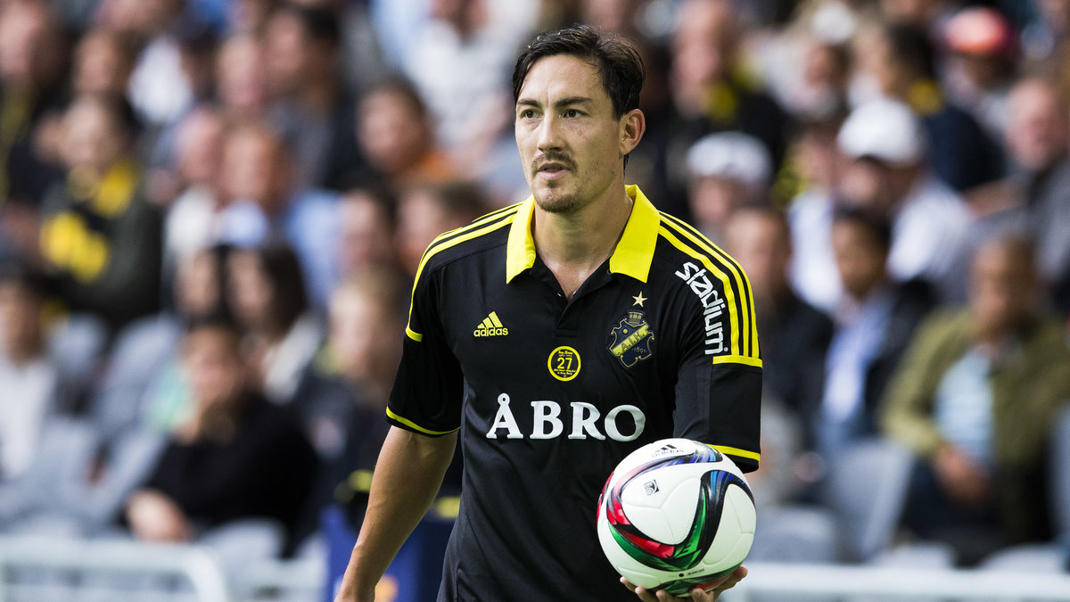 Stefan Ishizaki gjorde sin comeback i AIK.