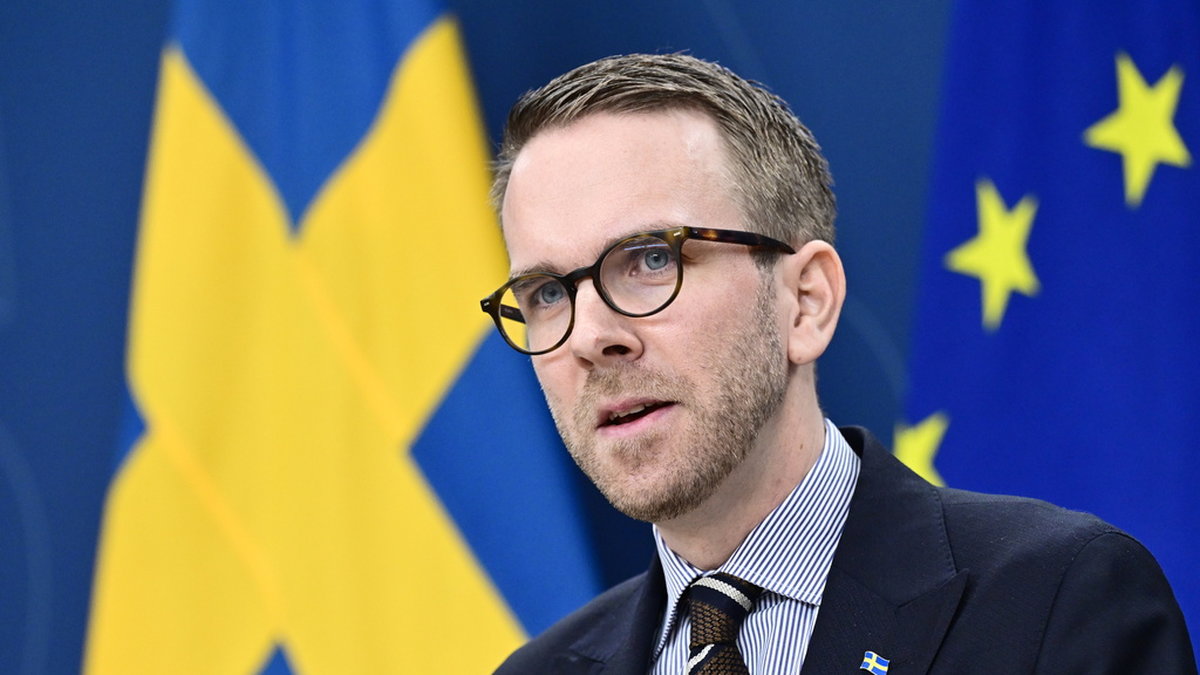 Infrastrukturminister Andreas Carlson (KD). Arkivbild.