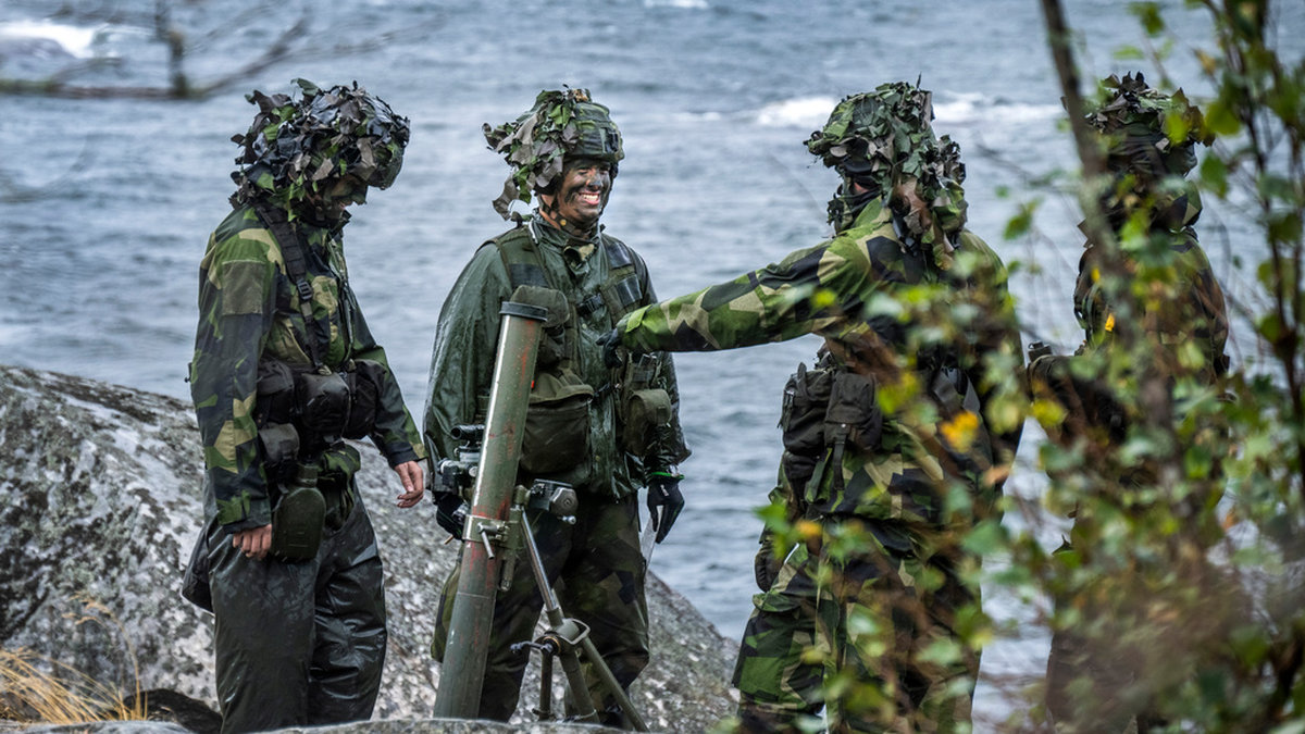 Stockholms amfibieregemente genomför den årliga övningen Archipelago endeavour tillsammans med styrkor från den amerikanska marinkåren i september i fjol.