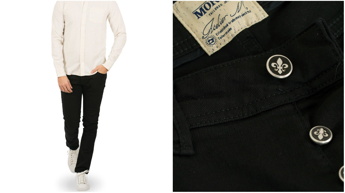 Svarta Jeans från Morris Svarta Jeans från Morris