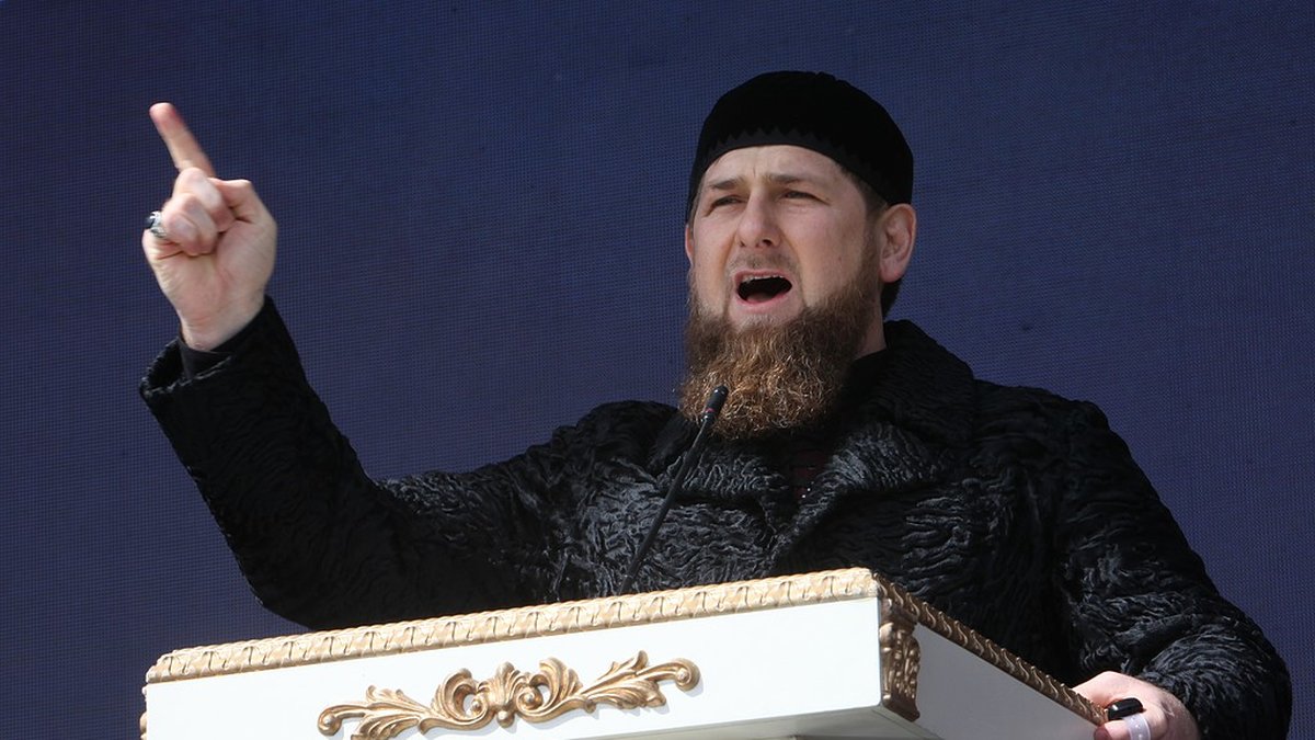 Tjetjeniens president Ramzan Kadyrov.
