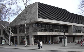 En kvinna tros ha våldtagits på Stadsbibliotekets offentliga toalett.