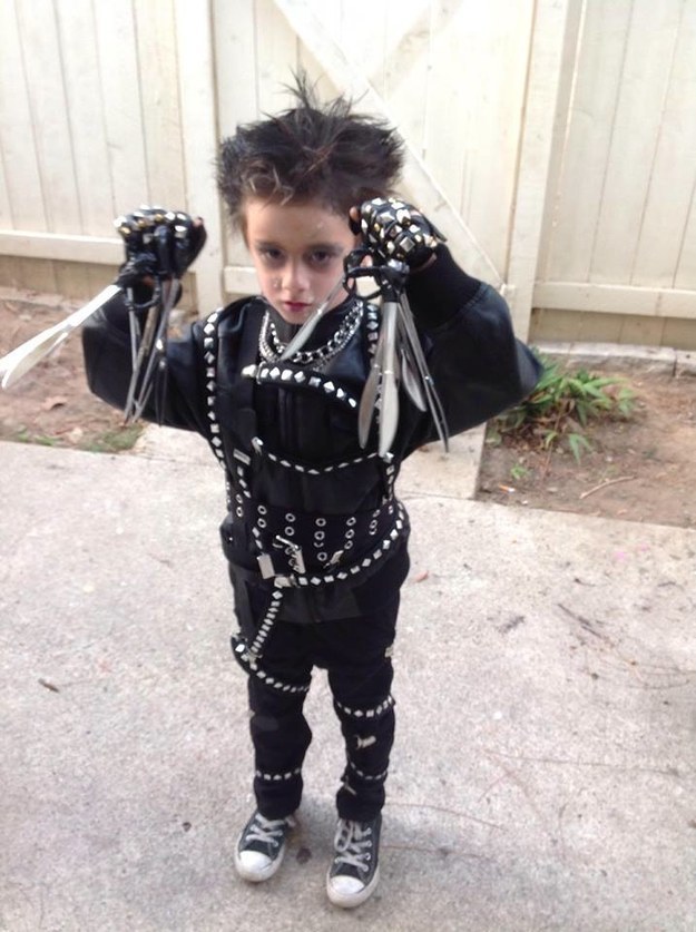 Mini-Edward har koll på saxarna! Mini-Edward har koll på saxarna!