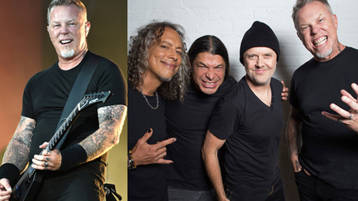 Metallica kommer till Sverige nästa år. 