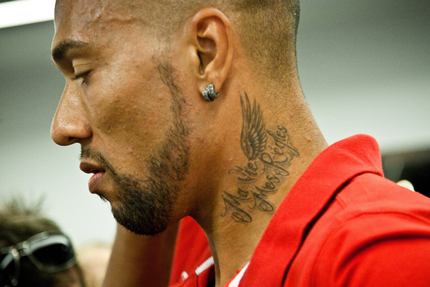 Fotbollsspelaren John Carew. Fotbollsspelaren John Carew.