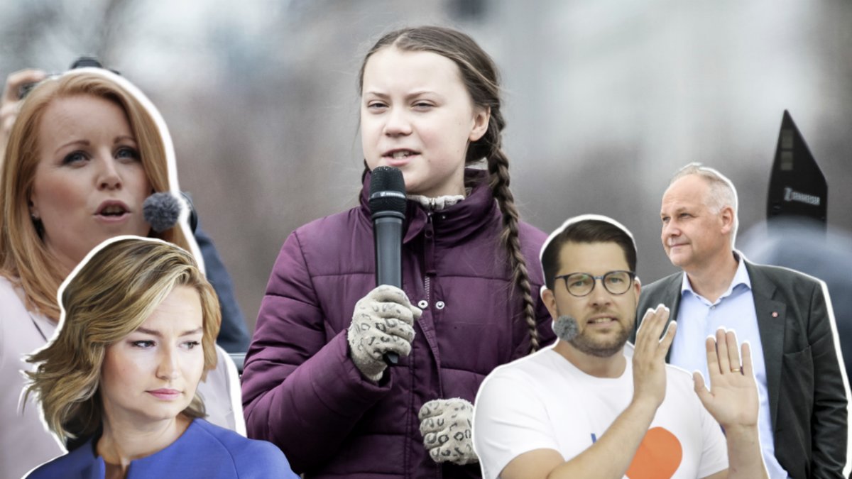 Greta Thunberg riktar stark kritik mot samtliga riksdagspartier efter almedalsveckan