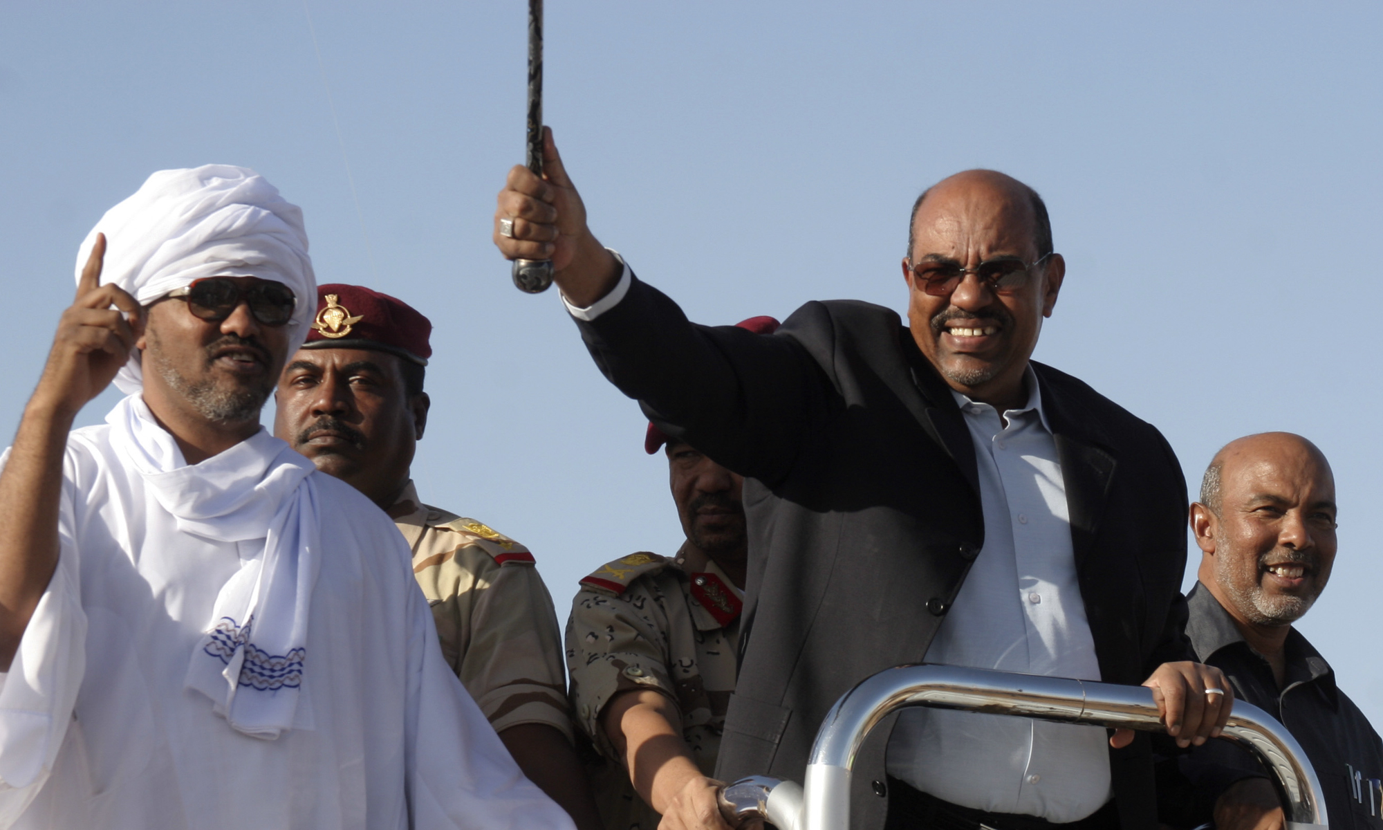 Sudans president, Omar al-Beshir