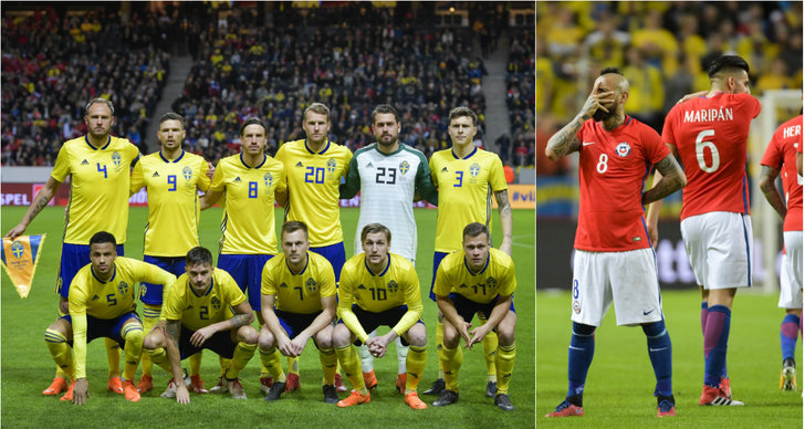 Sverige, Friends Arena, Zlatan Ibrahimovic, Chile