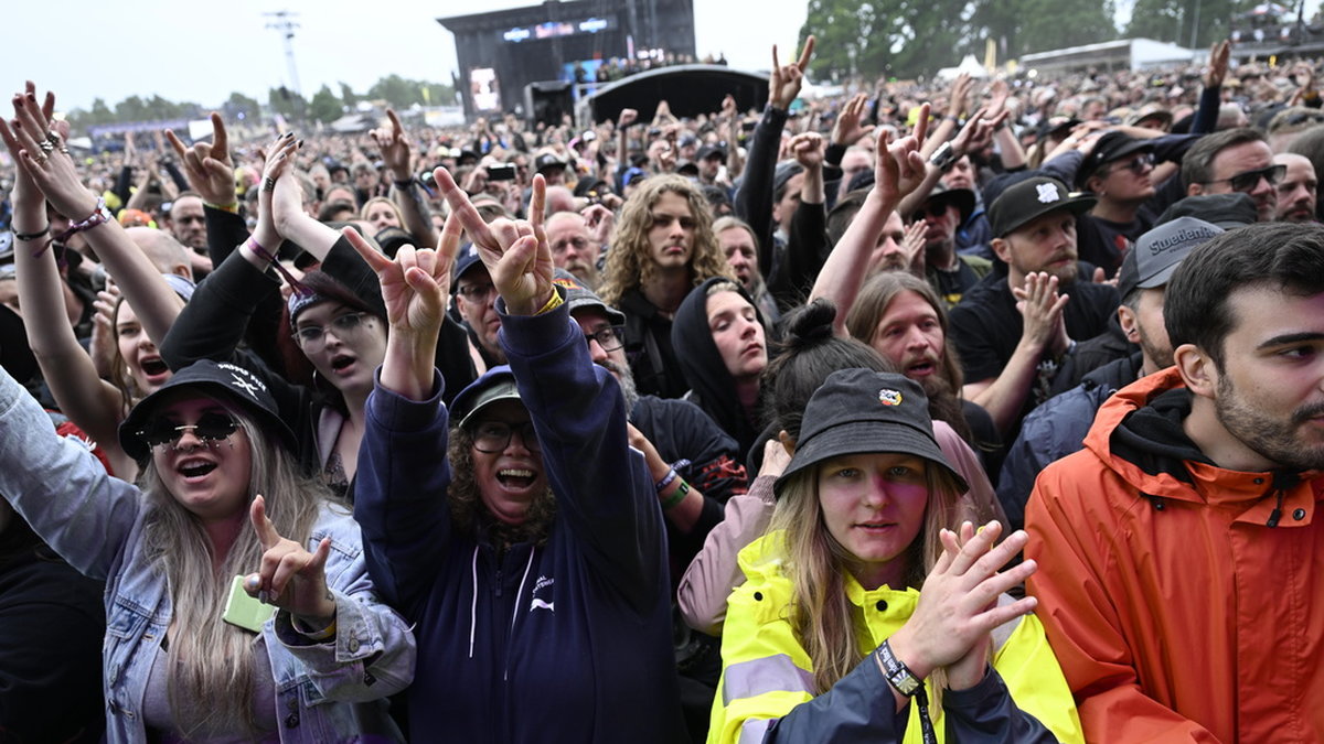 Befolkningen mångdubblas under Sweden Rock