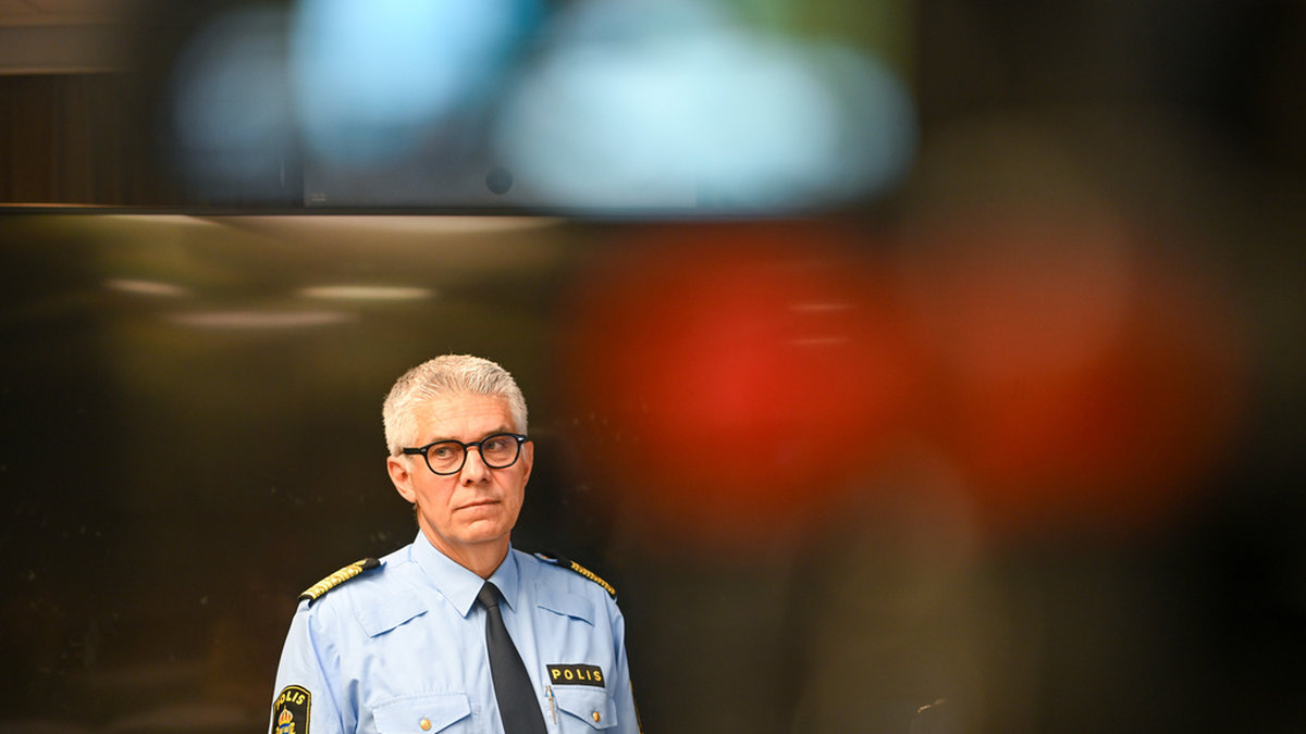 Rikspolischef Anders Thornberg avgår efter nästan sex år på tjänsten för att bli landshövding i Halland. Arkivbild.