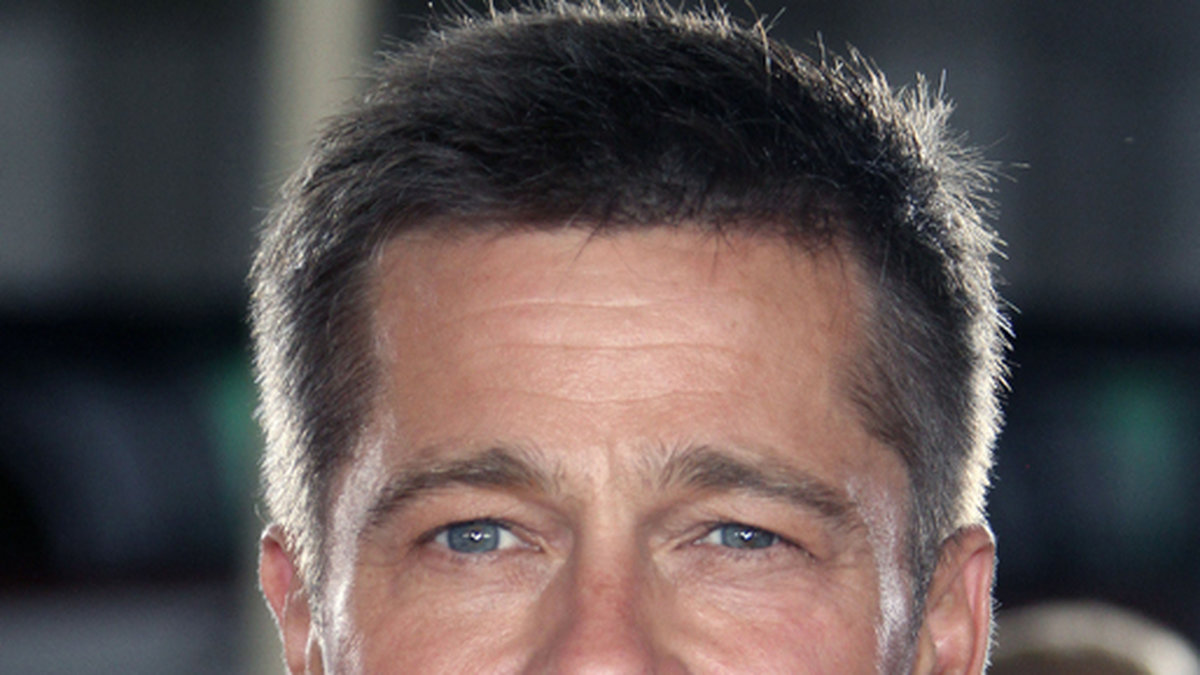 Brad Pitt på röda mattan. 