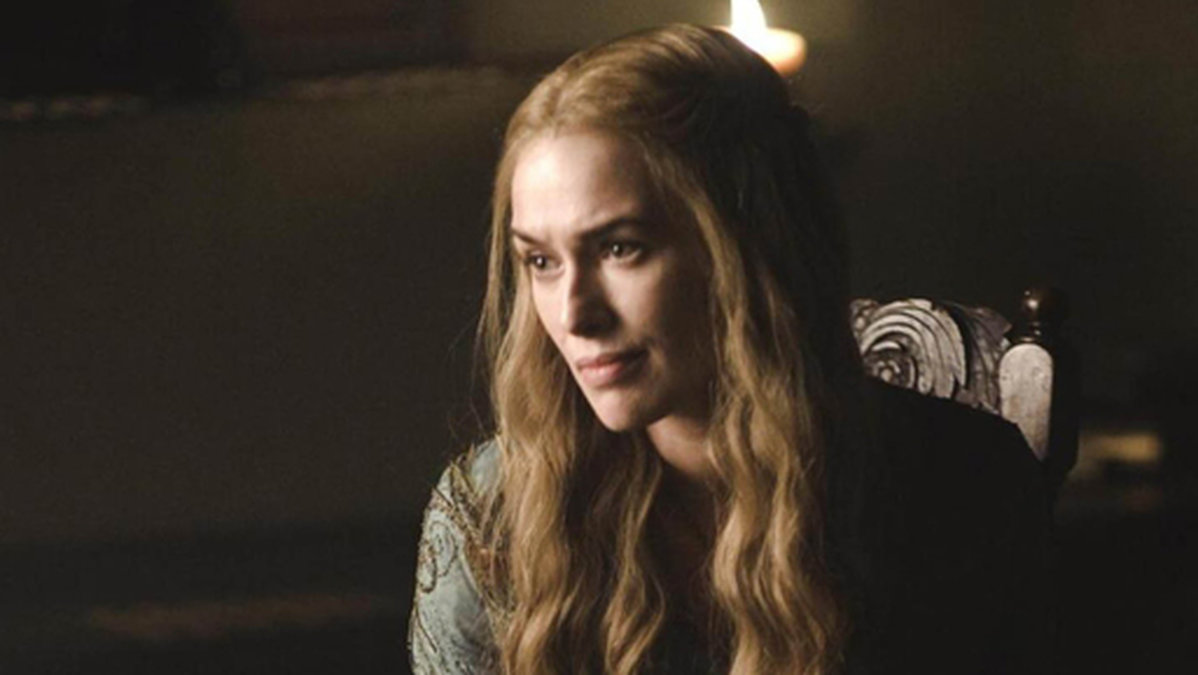 Lena Headey som Cersei Lannister i "Game of thrones".