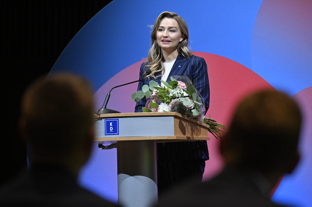 Ebba Busch, Debatt, Sverige, TT, Politik, Helsingborg