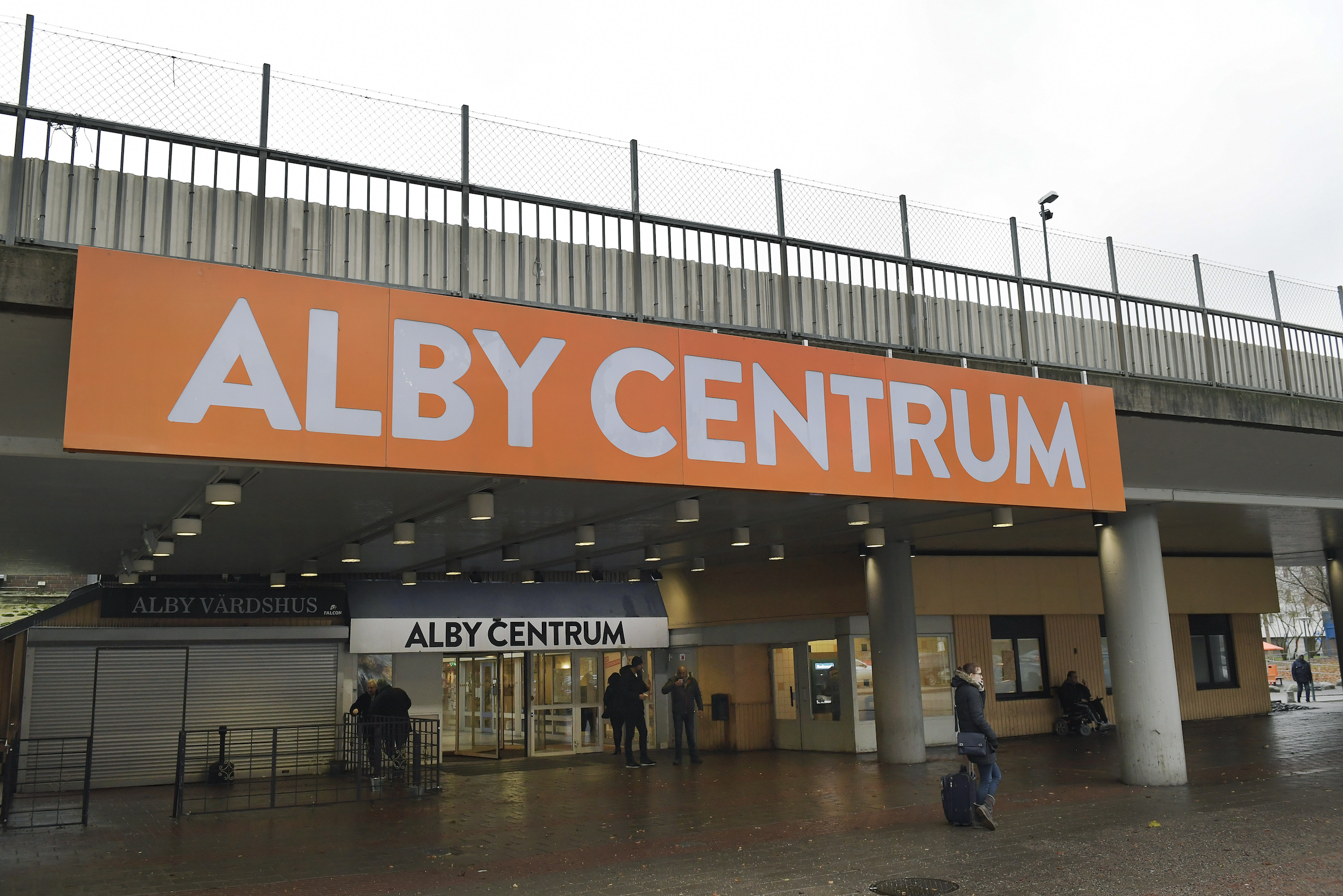 Alby centrum. Alby centrum.