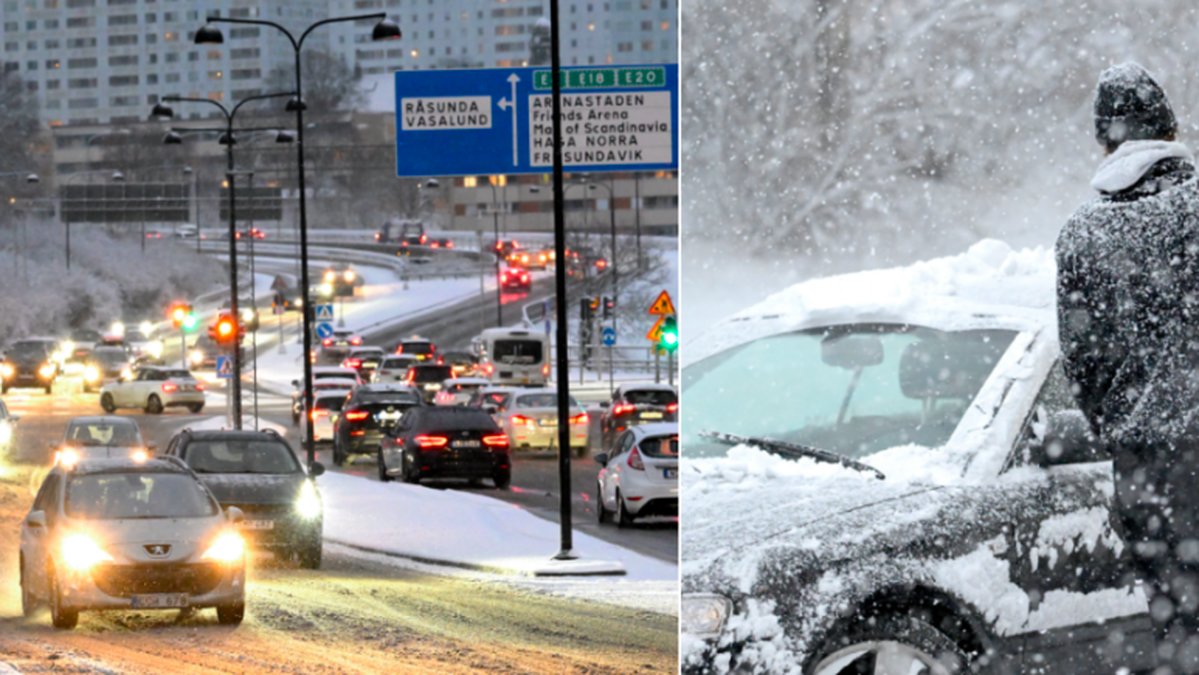 Årets första riktiga snöfall har dragit in över stora delar av Sverige i helgen, och snöandet fortsätter.