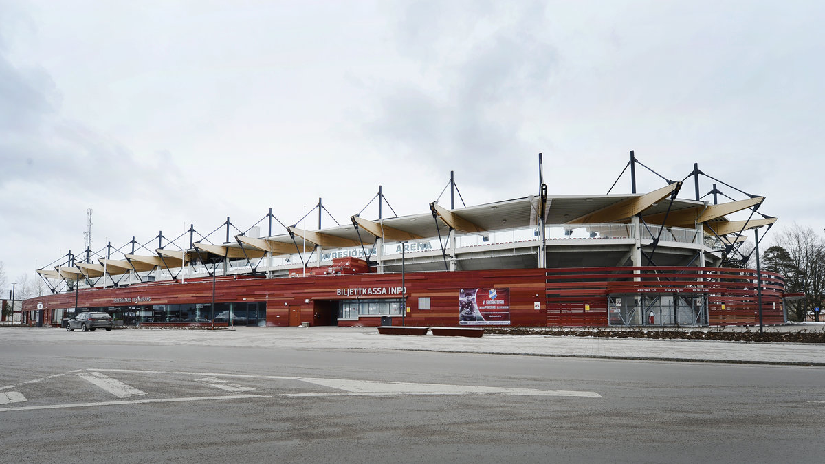 Östers nya hemmaplan, Myresjöhus Arena. 