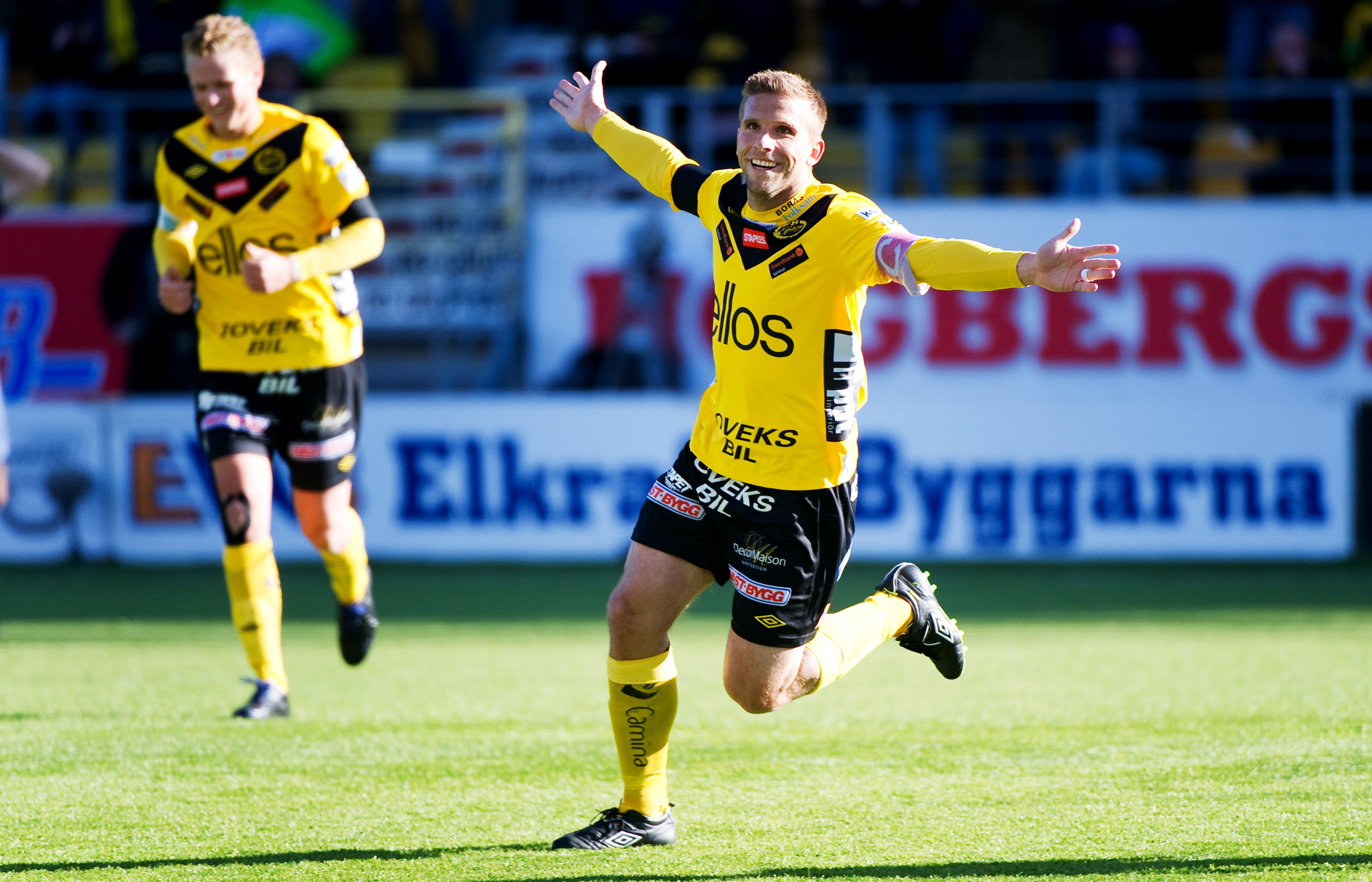 Lagkaptenen Anders Svensson blev stor segerhjälte för Elfsborg med sina två mål.