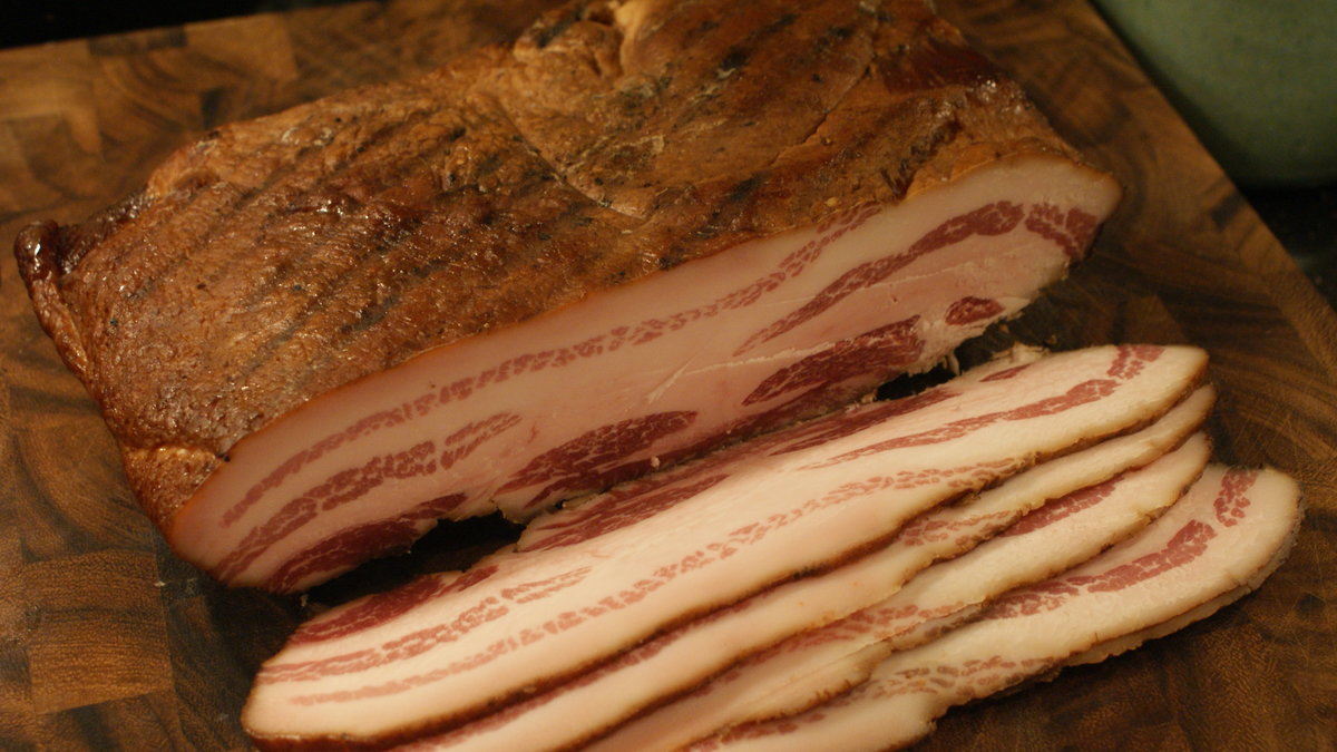 Bacon med extra fett <3