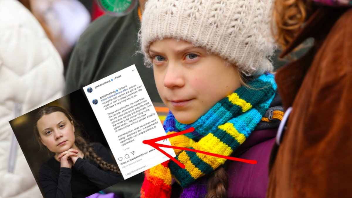 Greta Thunbergs känslosamma hälsning på kvinnodagen: "Vi har en väldigt lång väg kvar att gå"