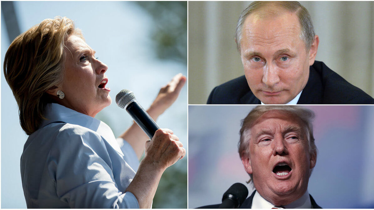 En läkare misstänker att Putin och Trump kan ha förgiftat Hillary. 