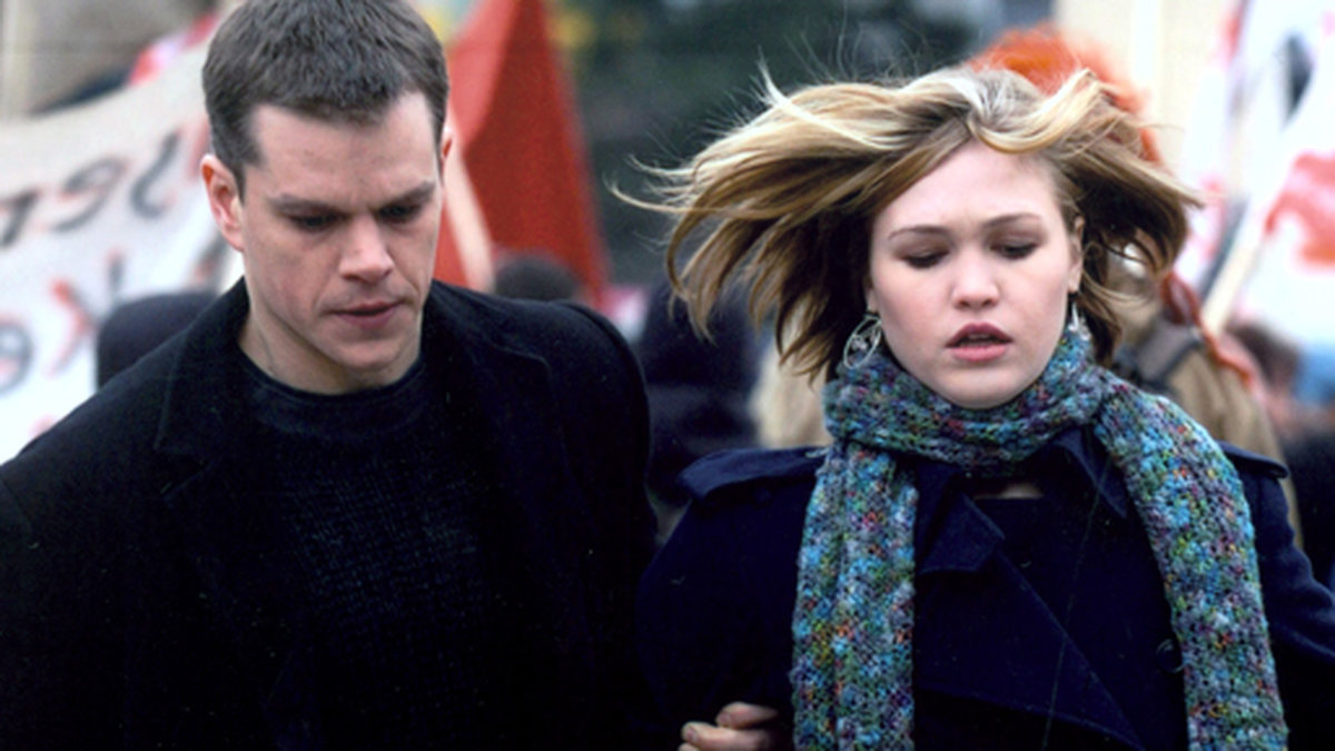 Matt Damon som Jason Bourne i The Bourne Supremacy från 2004. 