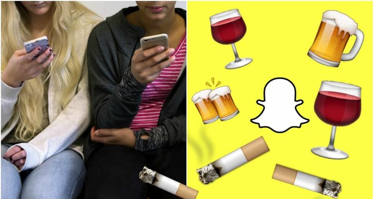 Snapchat, Ny policy, Alkohol