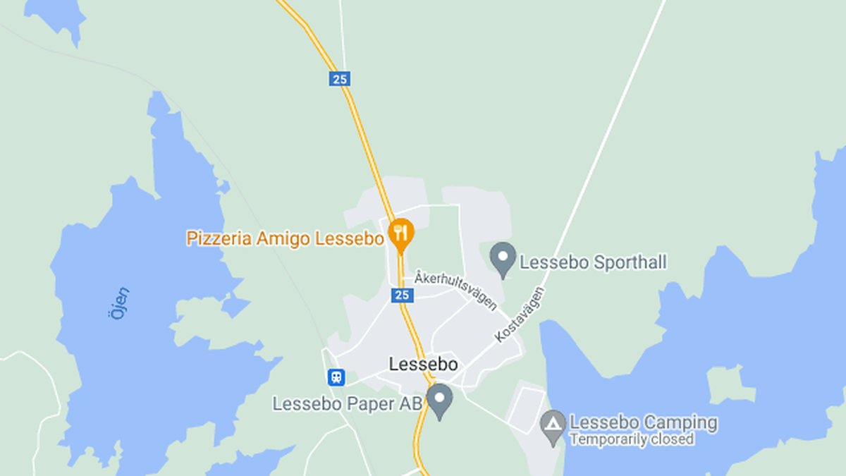 Google maps, Lessebo