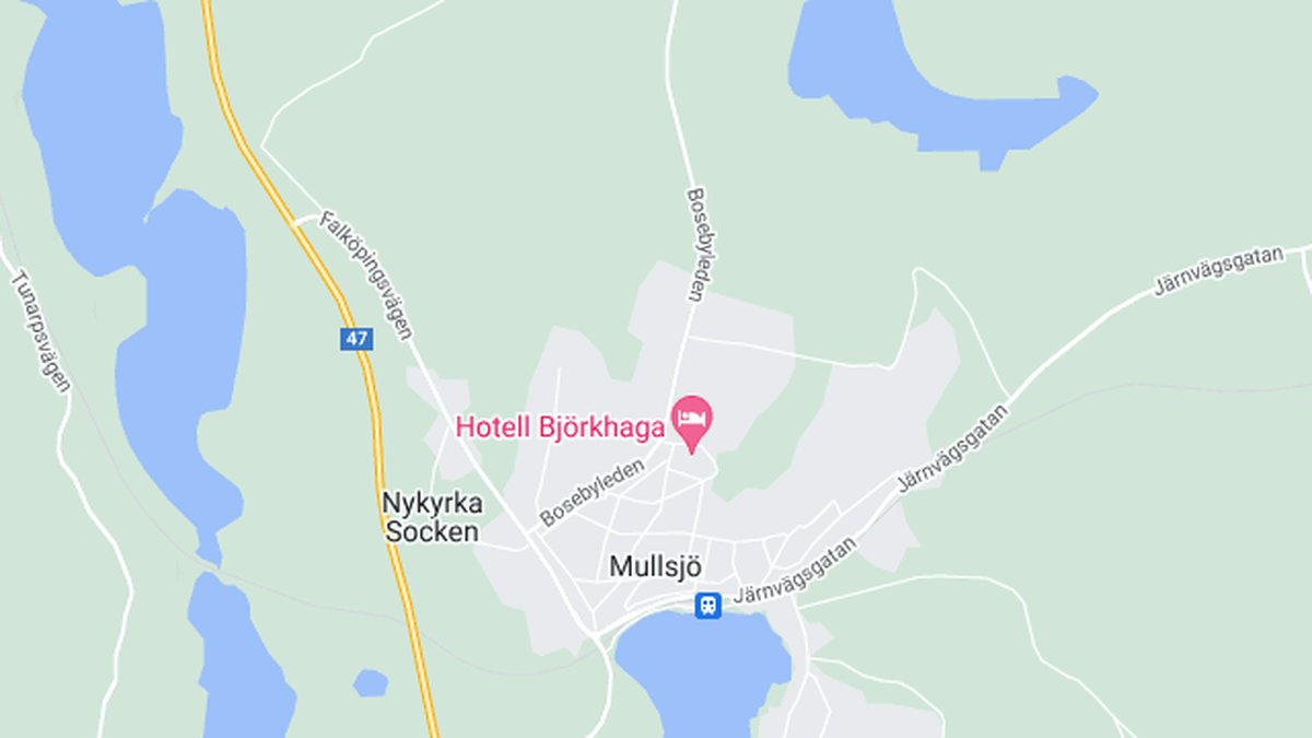 Google maps, Mullsjö