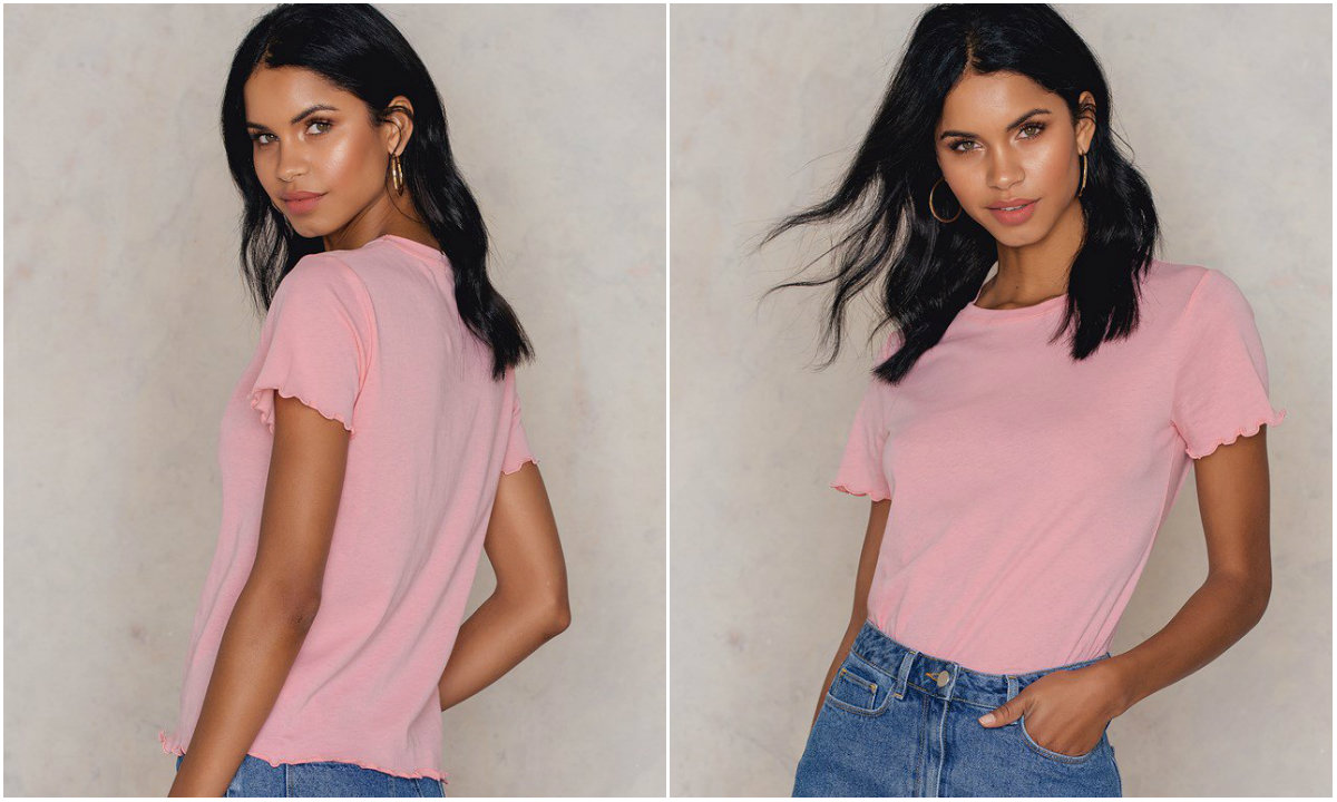 Rosa flarred t-shirt Rosa flarred t-shirt